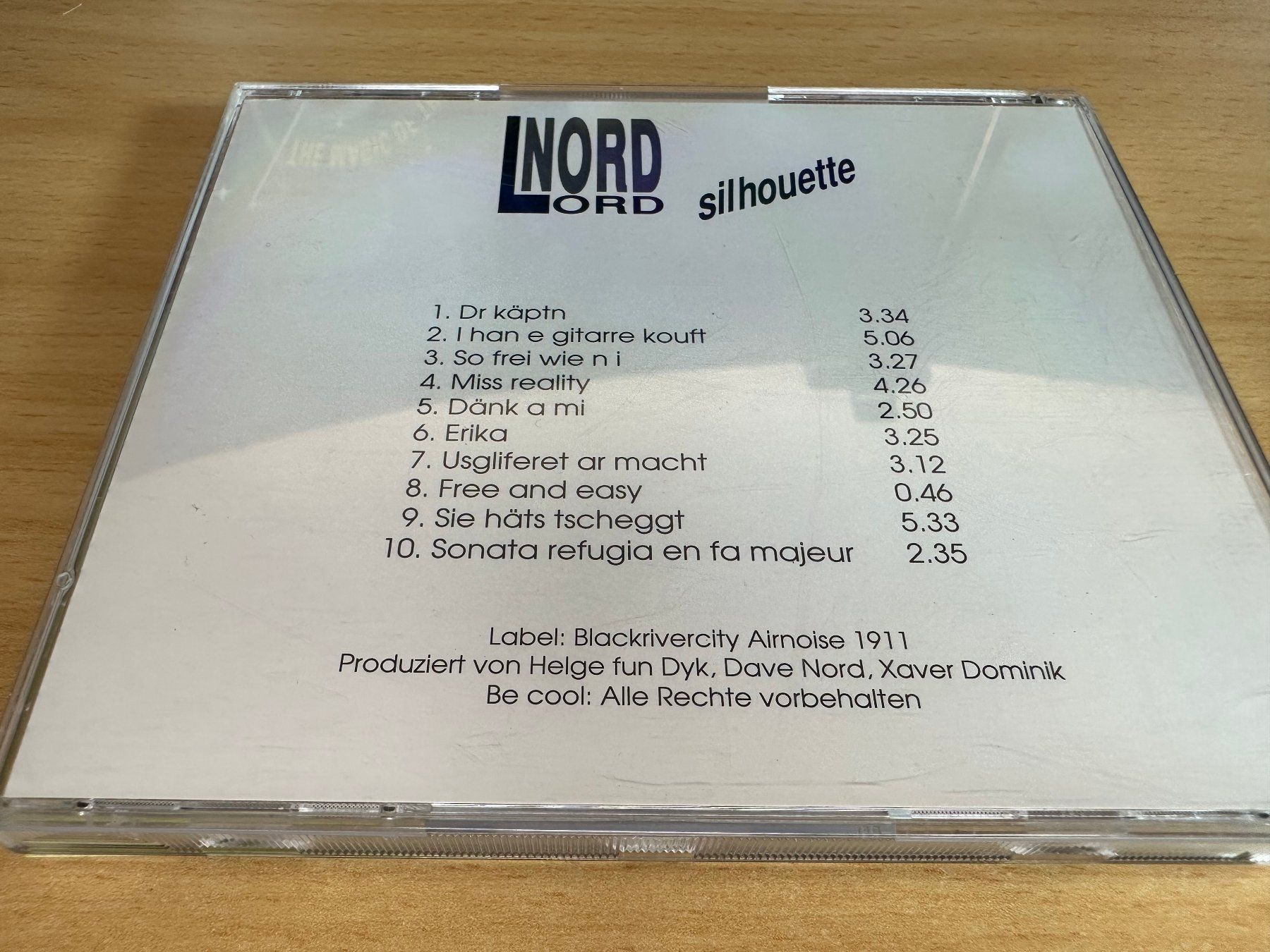 CDs: Lord Nord – Silhouette – Gebraucht aus Rikon im Tösstal von Alpenmutz 1