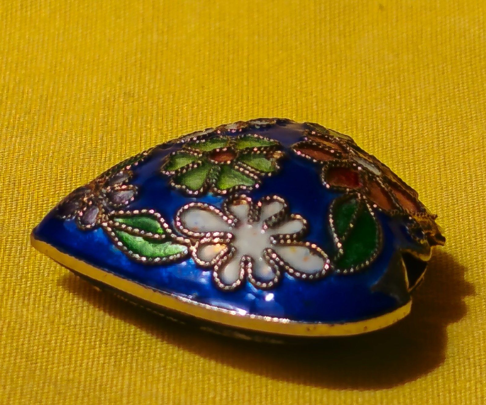 Ciondoli: Vintage Cloisonné-Herzanhänger – Usato da Zürich venduto da Tanteemma369 6