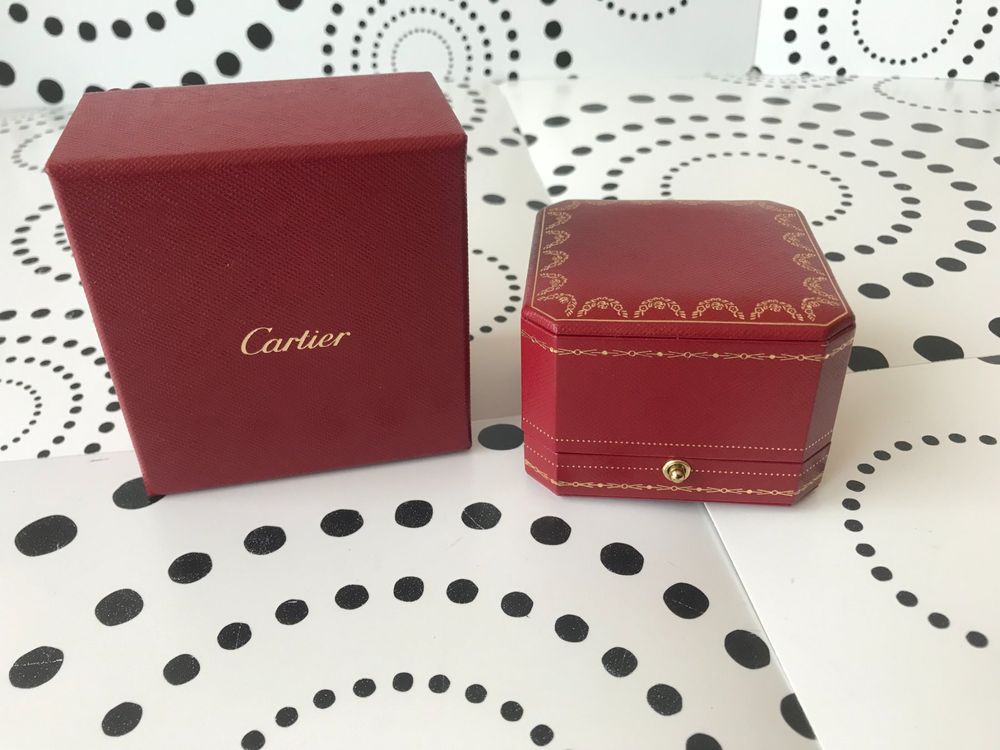 Boîte écrin Vintage Pour Bague - Marque Aldebert, Occasion, Parfaite Pour Rangement Ou Cadeau