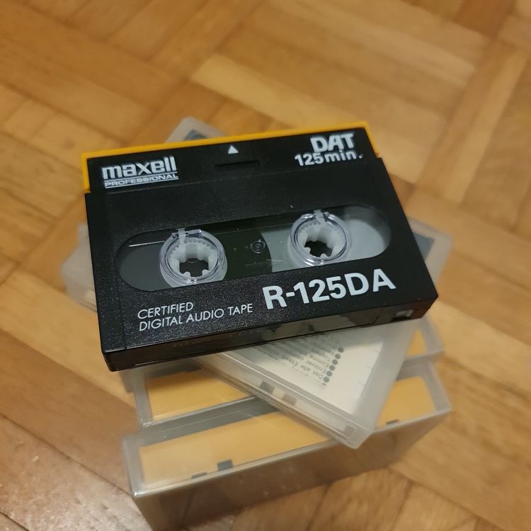 7 DAT KASSETTEN - MAXELL PROFESSIONAL R-125DA (Gebraucht) in Arcegno ...