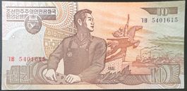 North Korea 10 Won 1998 - non circ./unz