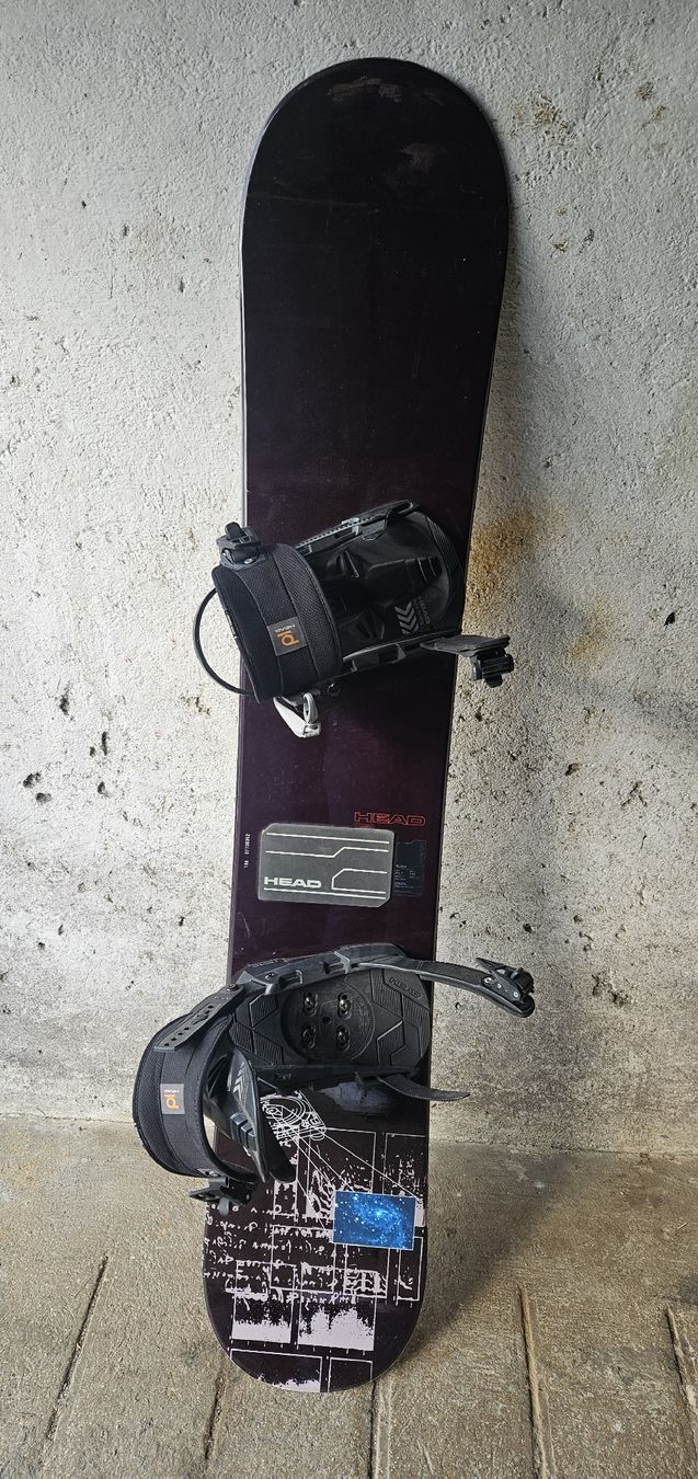 Boards: Snowboard Head Rush, 145 cm avec fixations, occasion – Gebraucht aus Mervelier von adeko1972