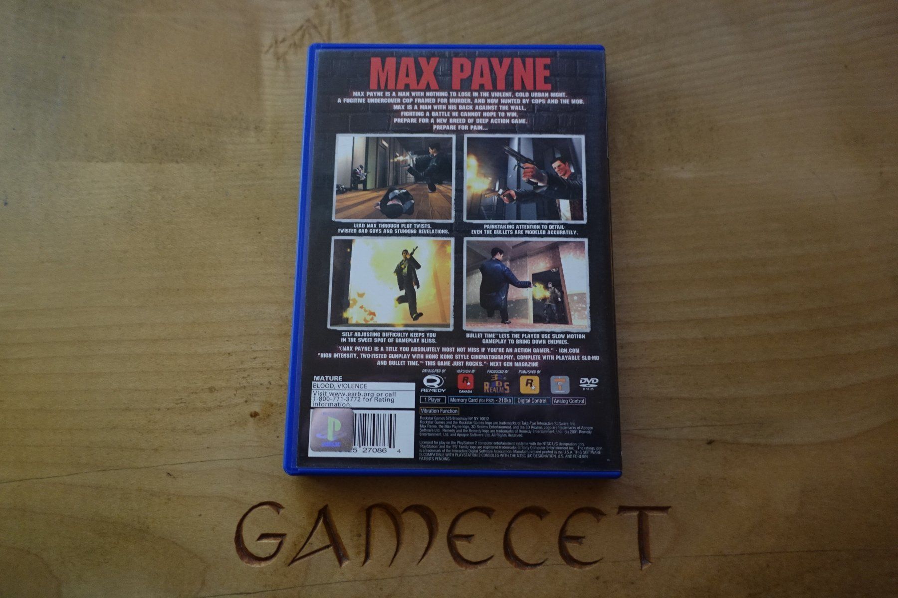 Sony Giochi: Max Payne - Amerika – Usato da Steinach venduto da Gamecet 2