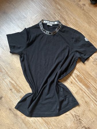 Moncler T-Shirt Schwarz, Top Zustand, Grösse M - Schnell!
