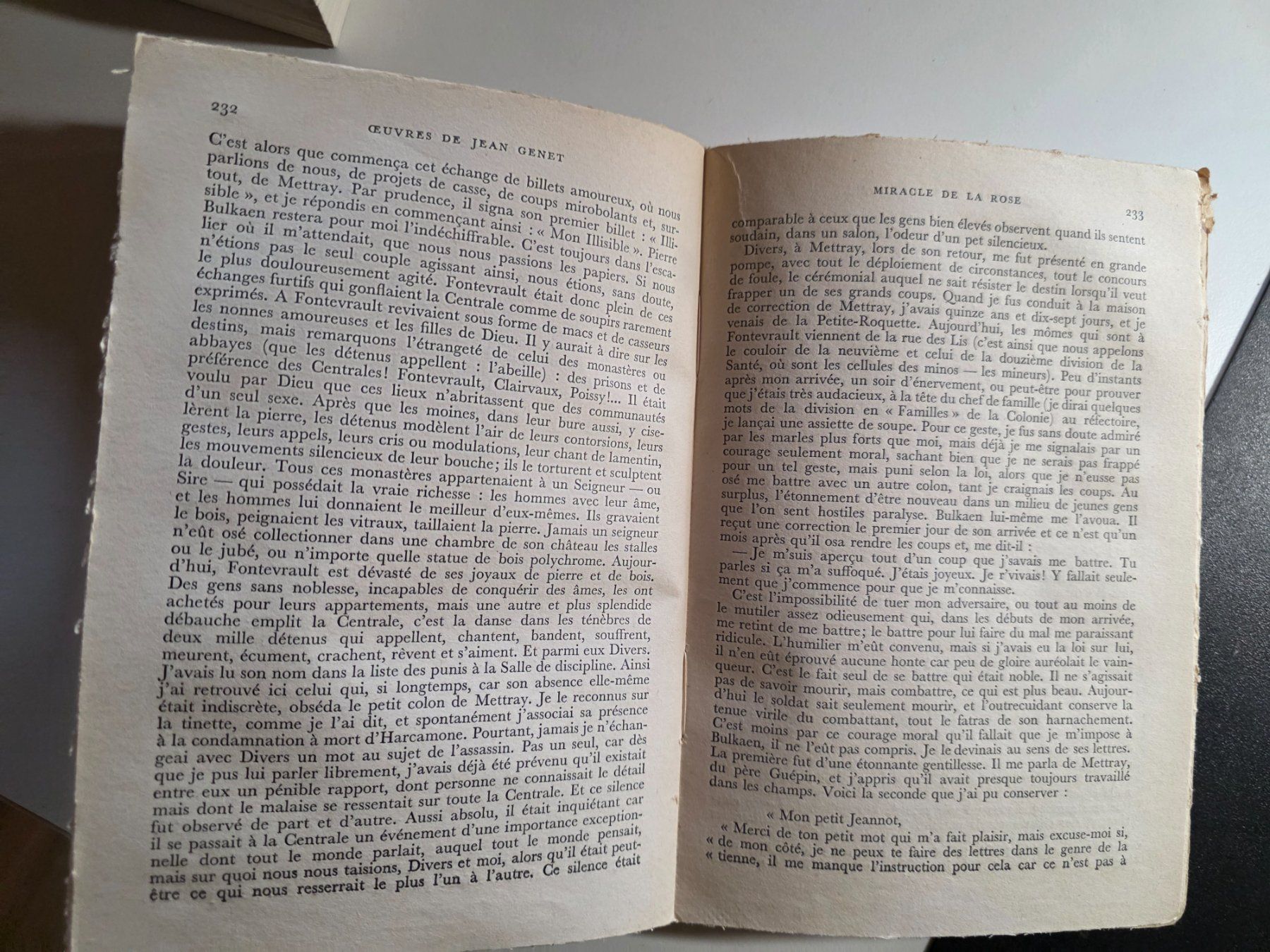 Bücher: Jean Genet - Oeuvres Complète - Notre Dame - 1951 – Gebraucht aus Walterswil BE von Lonitti 1
