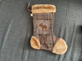 Botte de cheminée Noël, motif cerf, Neuf