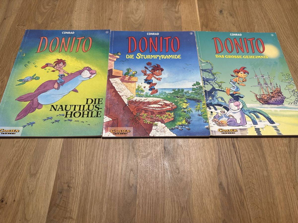 Fumetti: Conrad Donito Comic-Bucher, Carlsen Verlag – Usato da Kestenholz venduto da smsale23