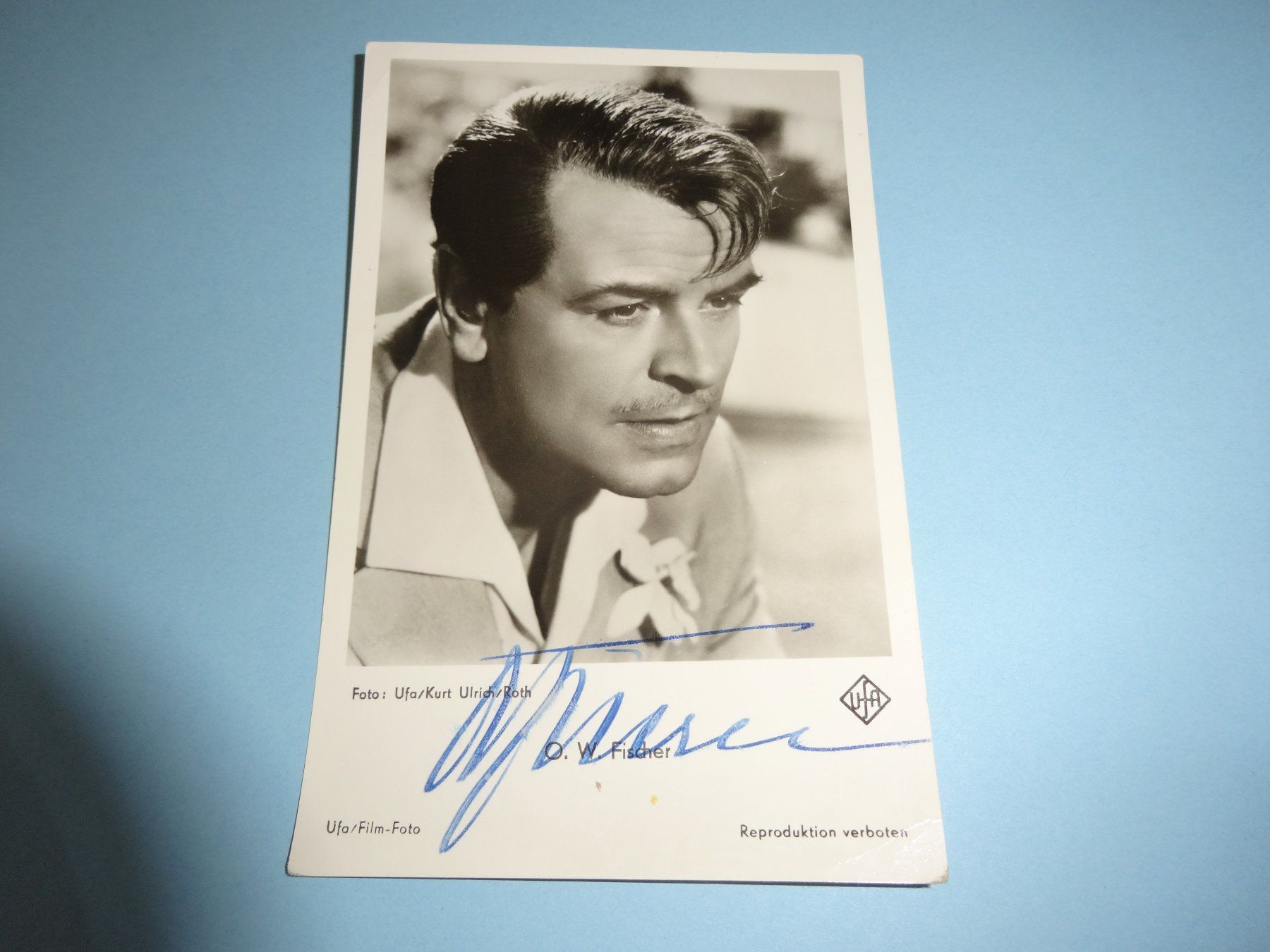 Autogramme: Autogrammkarte O.W. Fischer – Gebraucht aus Neerach von jenny062