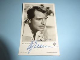 Autogrammkarte O.W. Fischer