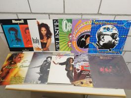 10X Schallplatten Rock Pop Jazz ec..