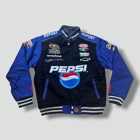 Pepsi Streetwear 00s retro racing jacket (Motorradjacke)