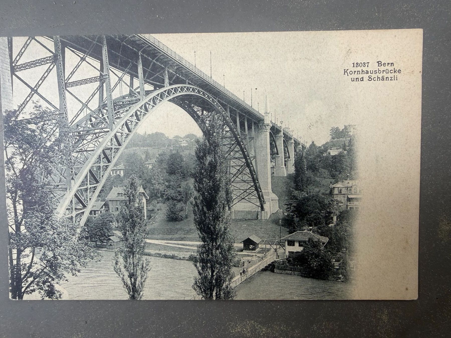 Cartoline postali: BERN - Kornhausbrücke und Schänzli - Ansichtskarte – Usato da Tegerfelden venduto da siebenmacky