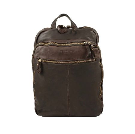 Lederrucksack groß Milano - Farbe: Braun