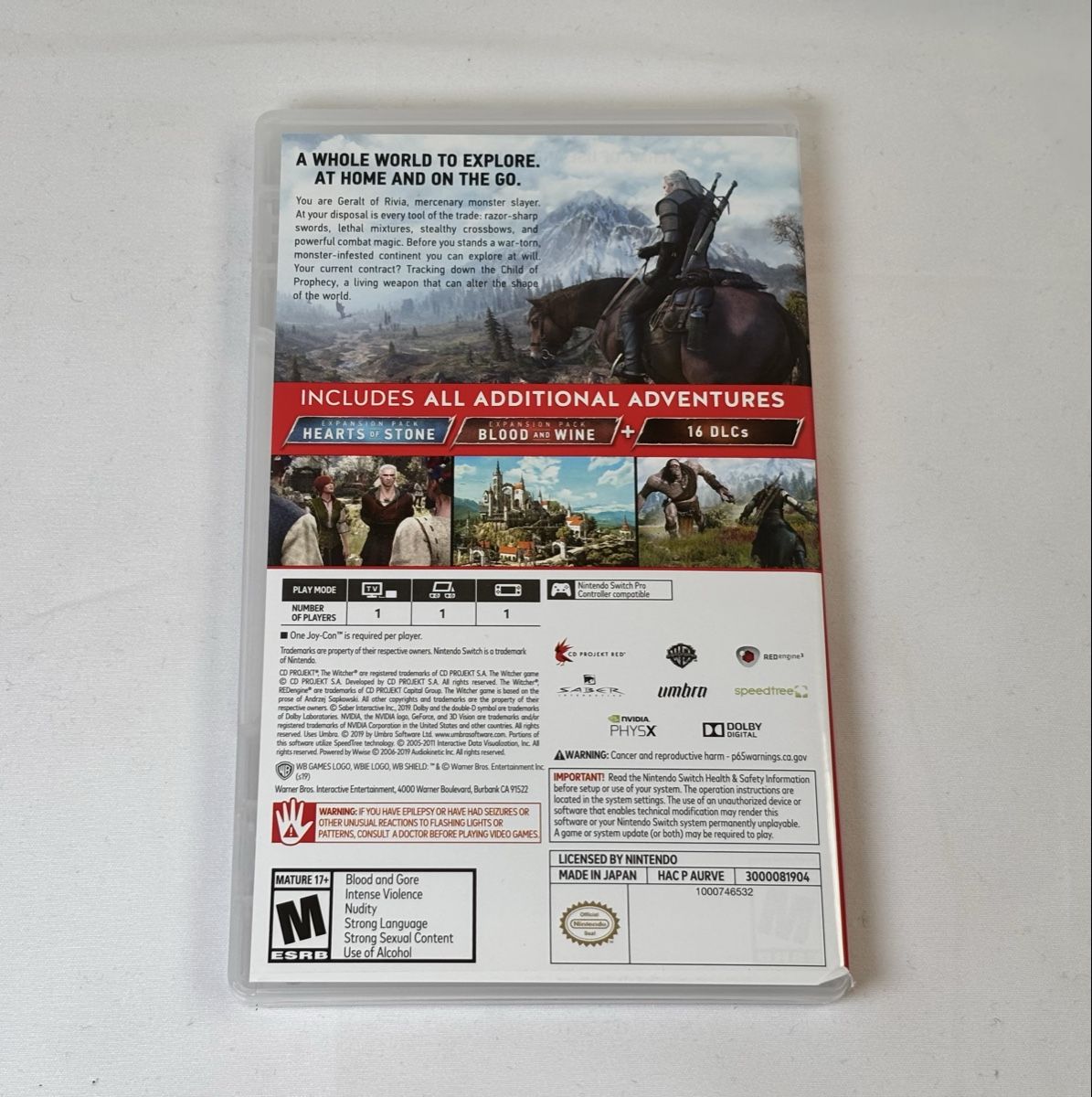 Giochi: The Witcher 3 Complete Edition Nintendo Switch Gioco Usato E – Usato da Gordola venduto da kar_gy5g 4