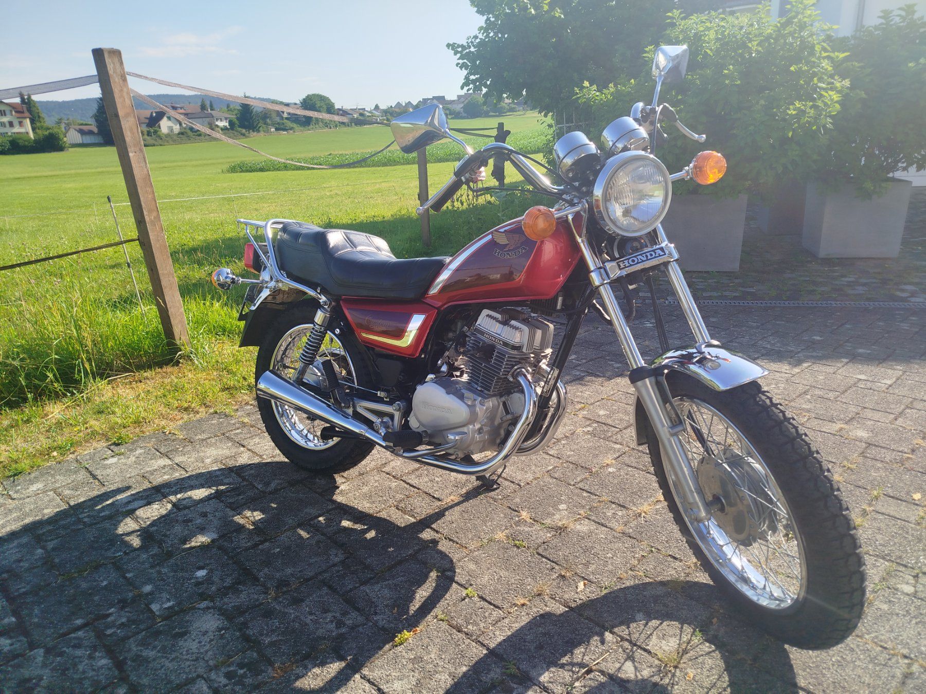 Honda Chopper: Sehr schöne Honda CM 125 – Usato da Wängi venduto da Alfa16