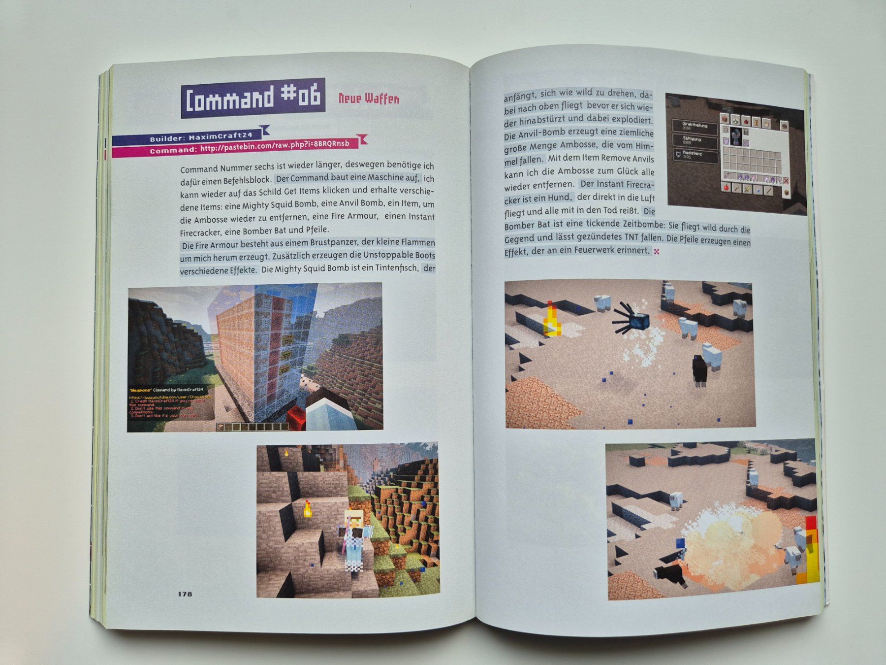 Libri: Luca ConCrafter - Minecrafts Facts und Commands – Usato da Niederweningen venduto da Obson 5