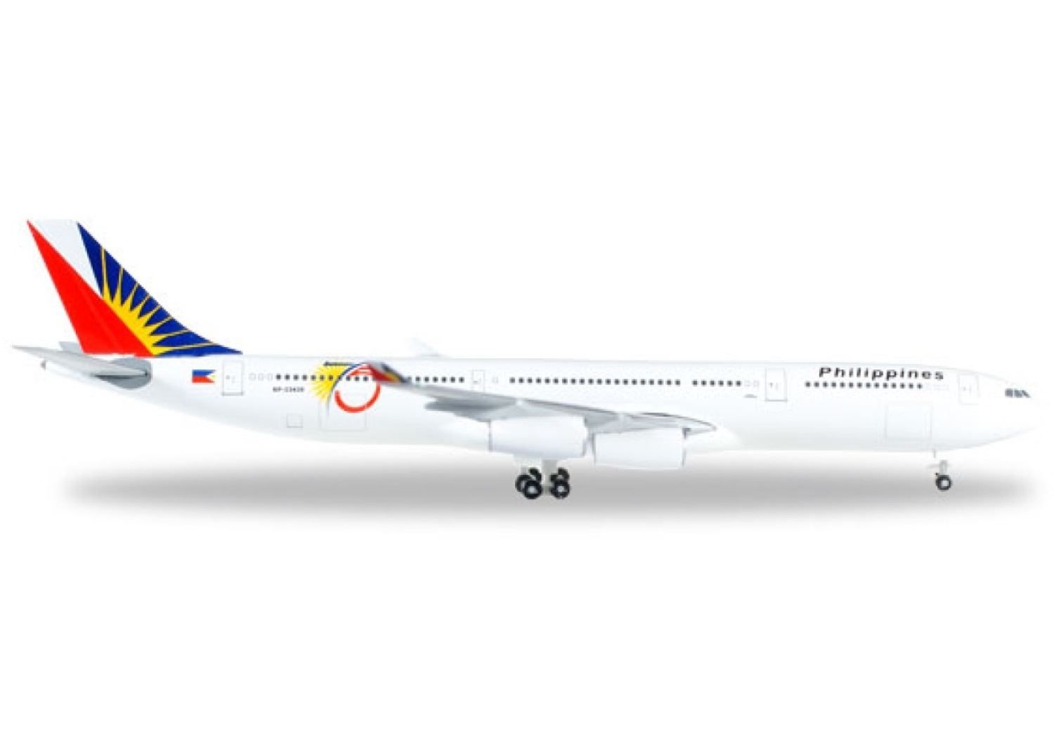 Herpa Modellbausätze & Standmodelle: Philippine Airlines Airbus A340-300 – Neu und originalverpackt aus Schlieren von Stocker-Spielwaren
