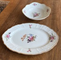 Bernadotte Schüssel,Servierplatte Porc.Fine De Boheme 2Teile