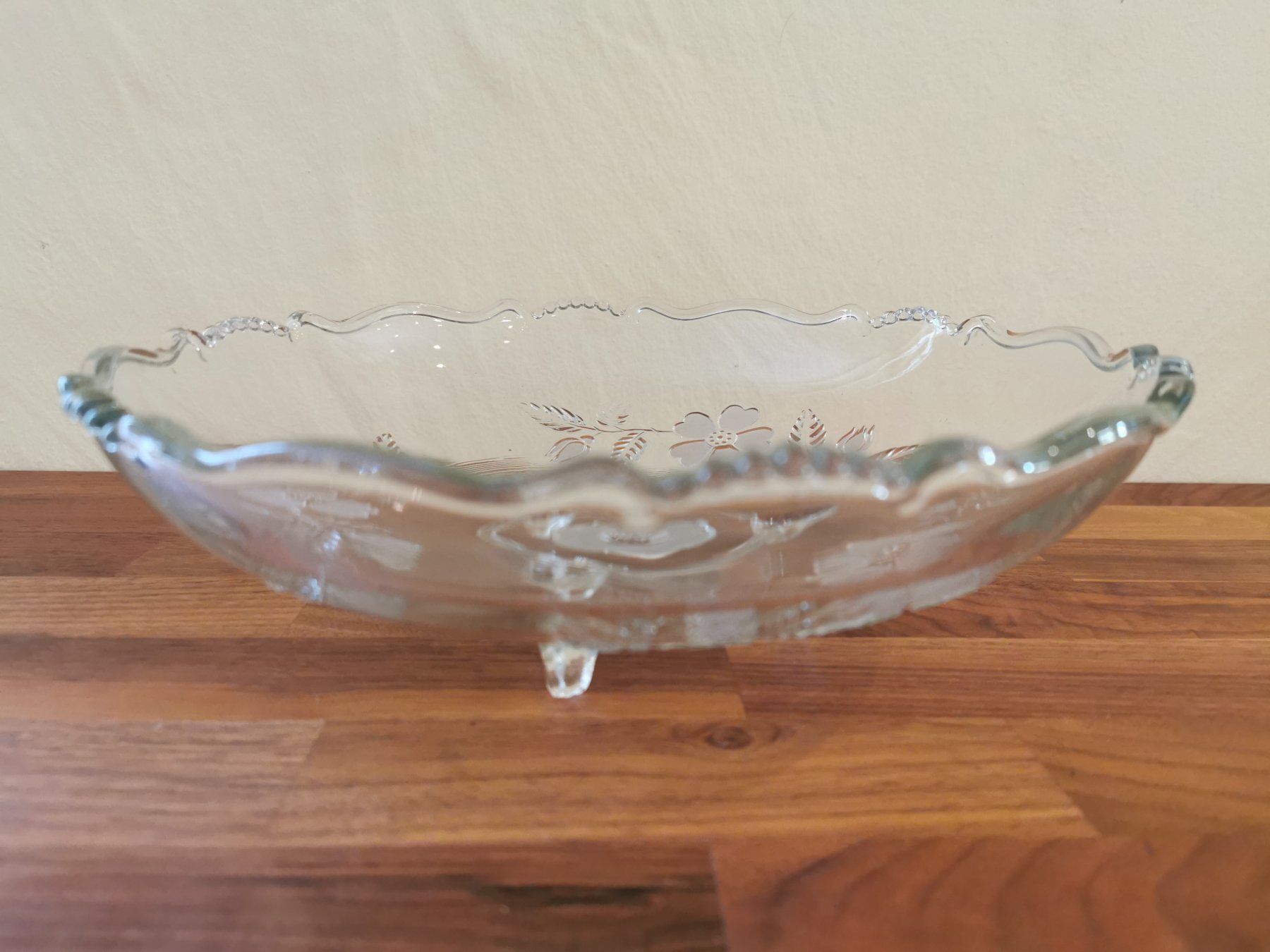 Ciotole: Glas - Schale / Früchteschale / Dekoschale Durchm. 26cm – Usato da Boniswil venduto da Totomat-Lady2 4