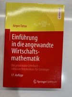 Buch Einführung in die angewandte Wirtschaftsmathematik