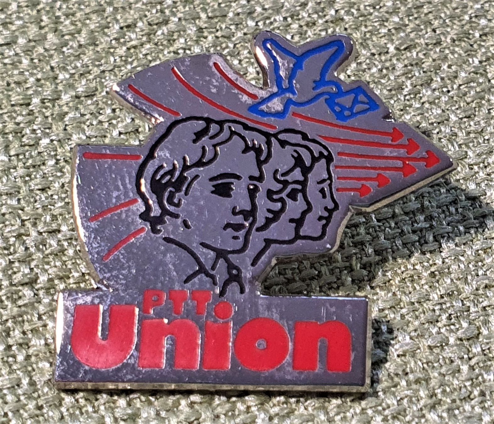 Placchette & Badge: O567 - Pin Die Post PTT Union – Usato da Reinach BL venduto da Boston-Verkauf