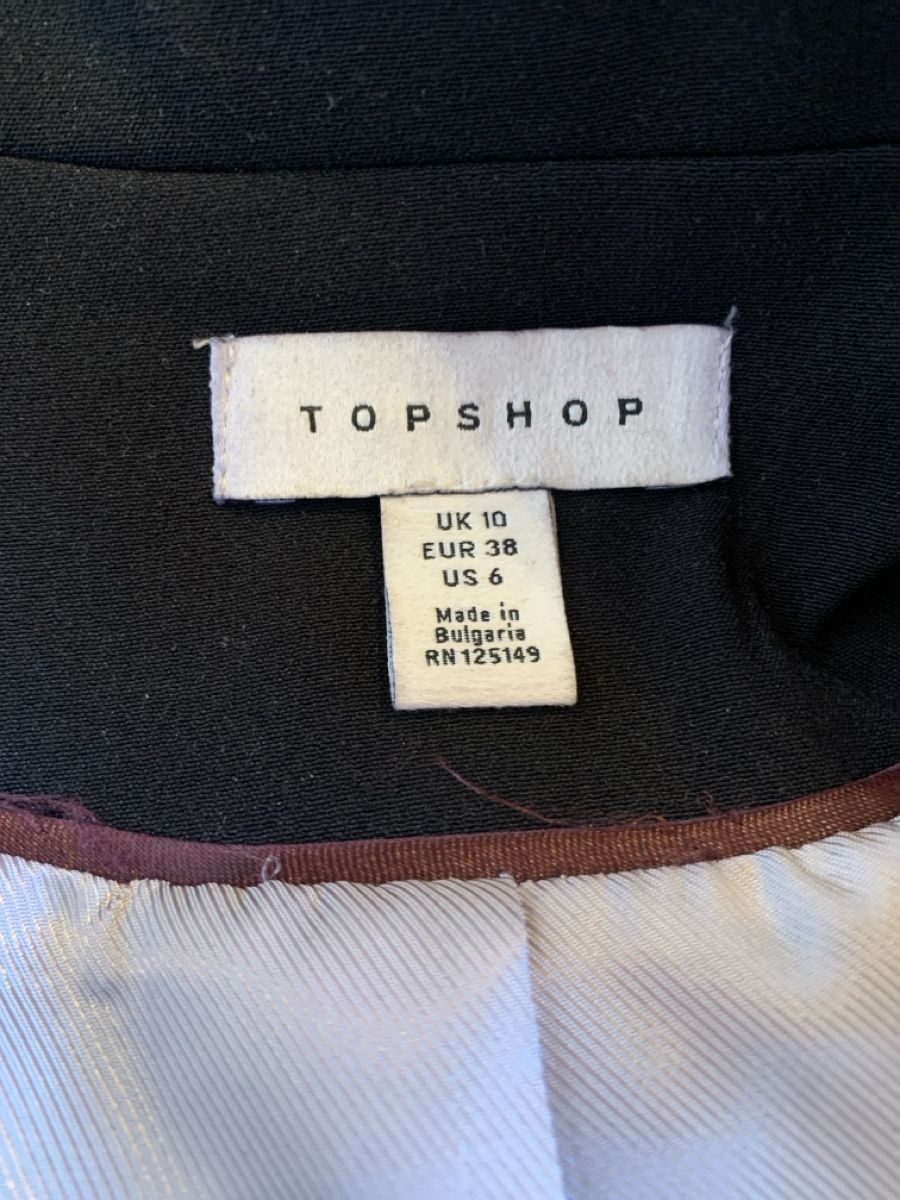 Jacken: Blazer Topshop noir, taille 38 – Gebraucht aus Prilly von Sissi_1009 6