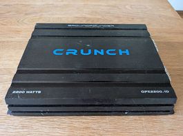 Crunch GPX2200.1D  Mono Class-D Verstärker / Endstufe 2200W