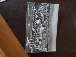 Antike Postkarte Zürich kongressgebäude mit Seeufer