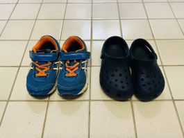 2 Paar Kinderschuhe Gr. 23.5/25-26