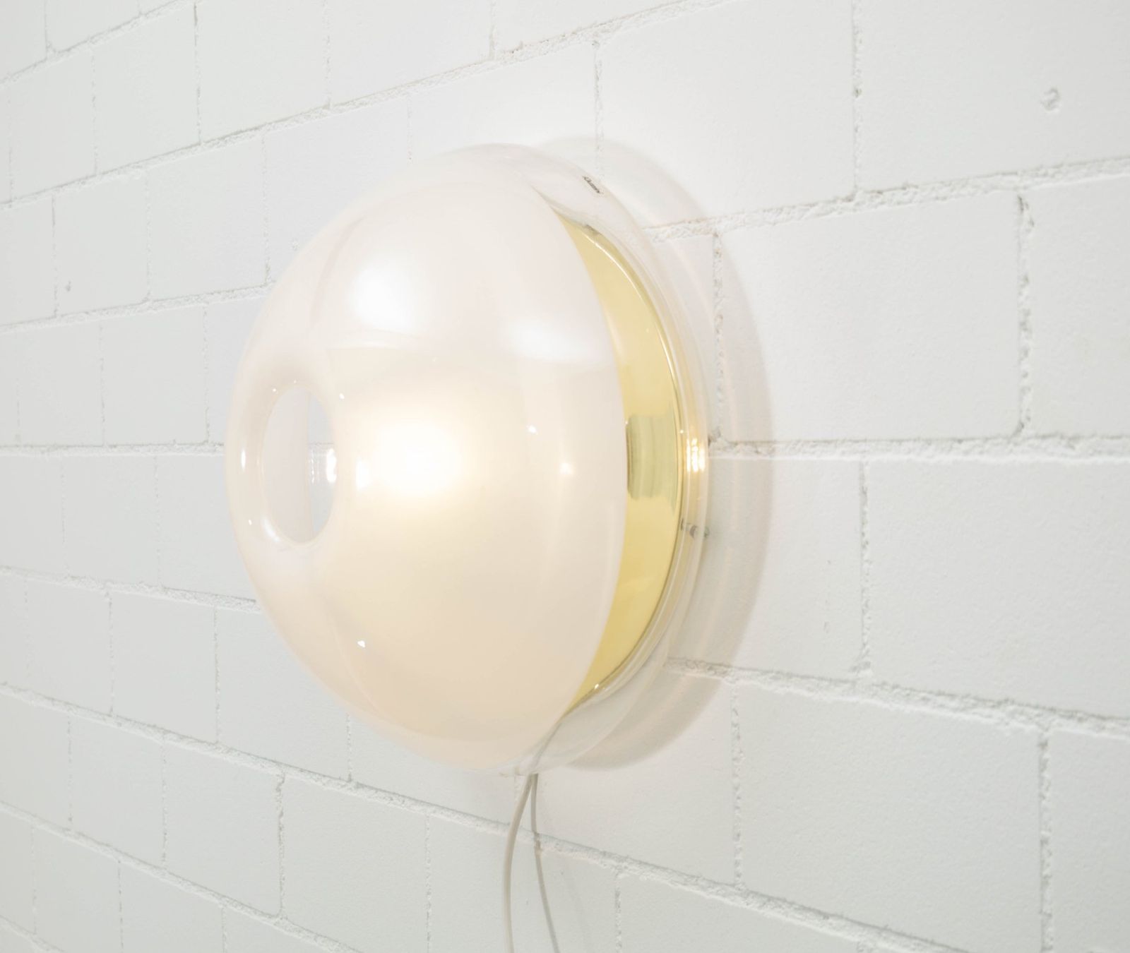 Guzzini Lampadari & plafoniere: iGuzzini Deckenleuchte / 70er Jahren / Messing + Kunststoff – Usato da Zürich venduto da ZuercherBrockenhaus