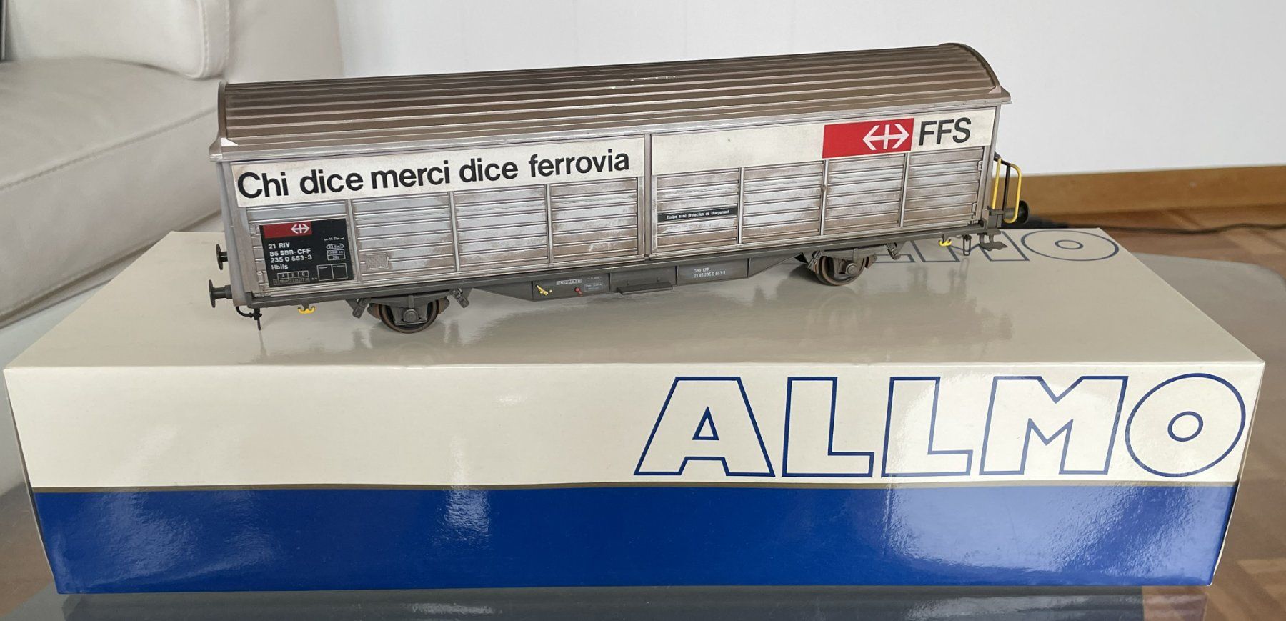 SBB/CFF/FFS Modellini di ferrovie: 3 SBB Hbils von ALLMO Superior Models – Usato da Emmenmatt venduto da BLS-Re425 4