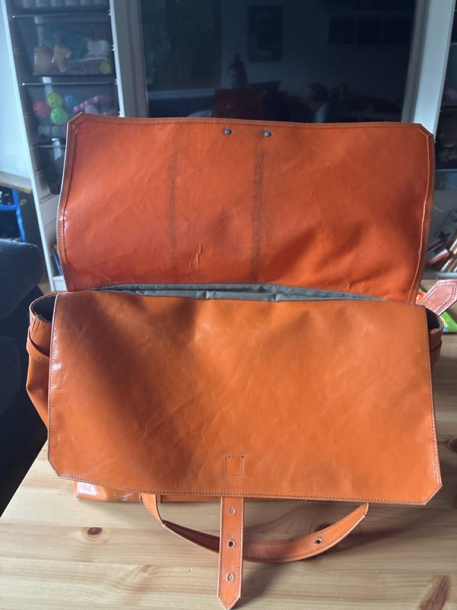 Freitag Borse:  FREITAG Tasche orange  – Usato da Mitlödi venduto da meyer-sabrina 2