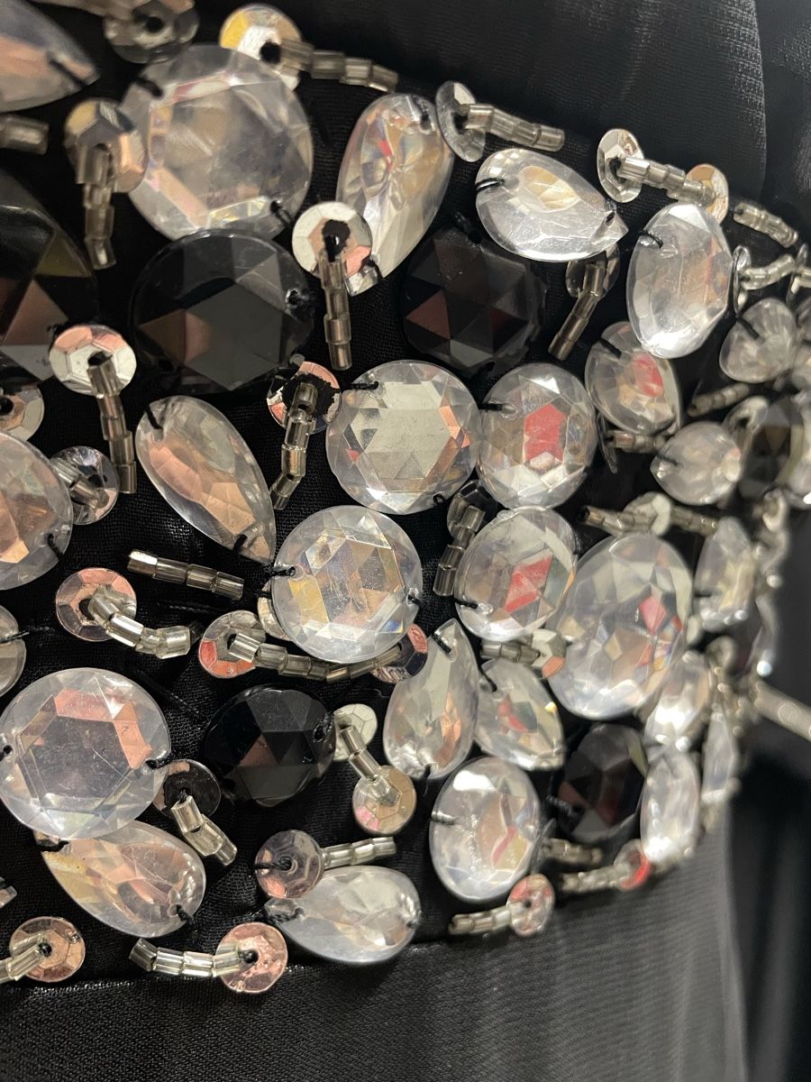 Kleider: Elegantes Abendkleid Gr. 40 Schwarz Glitzer – Gebraucht aus Urdorf von Anassor 2
