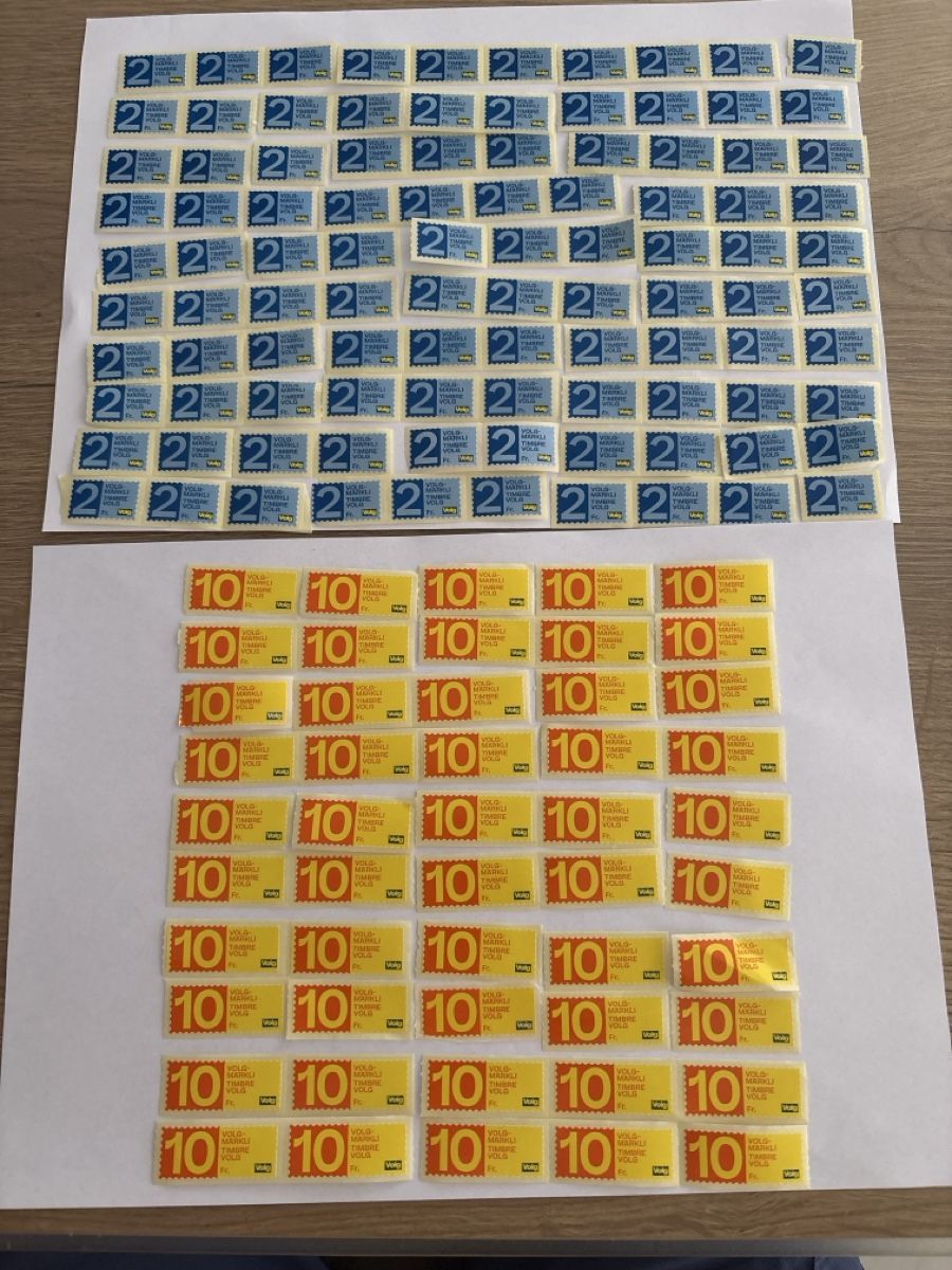 Volg Timbres & points: Volgmärkli CHF 700 – Neuf (Voir description) à Niederwil AG par pat_l6fn
