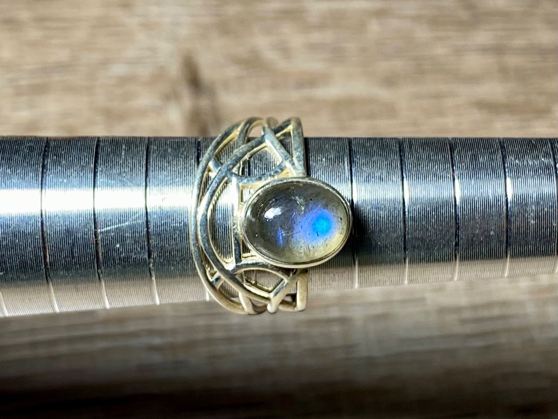 Ringe: boho style 925 Silber Ring mit natürlichem Labradorit – Neu und originalverpackt aus Laax von Kiki_Kingdom3 4