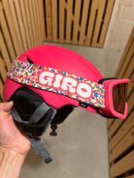 Giro Skihelm Spur mit Brille pink Grösse XS neuwertig