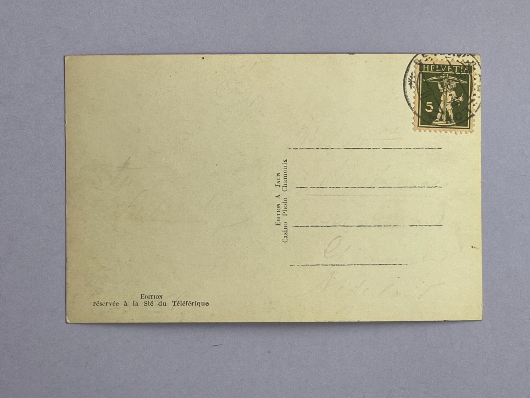 Cartes postales: Téléférique Plan Praz – D'occasion à Steg VS par _vinci_ 1
