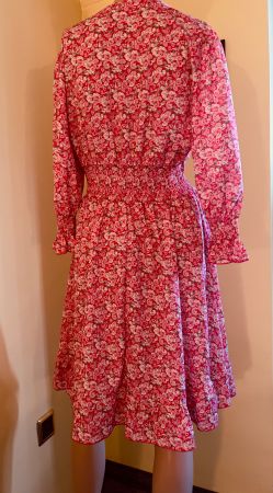 LEICHTES SOMMERKLEID MIT AERMEL GR. S