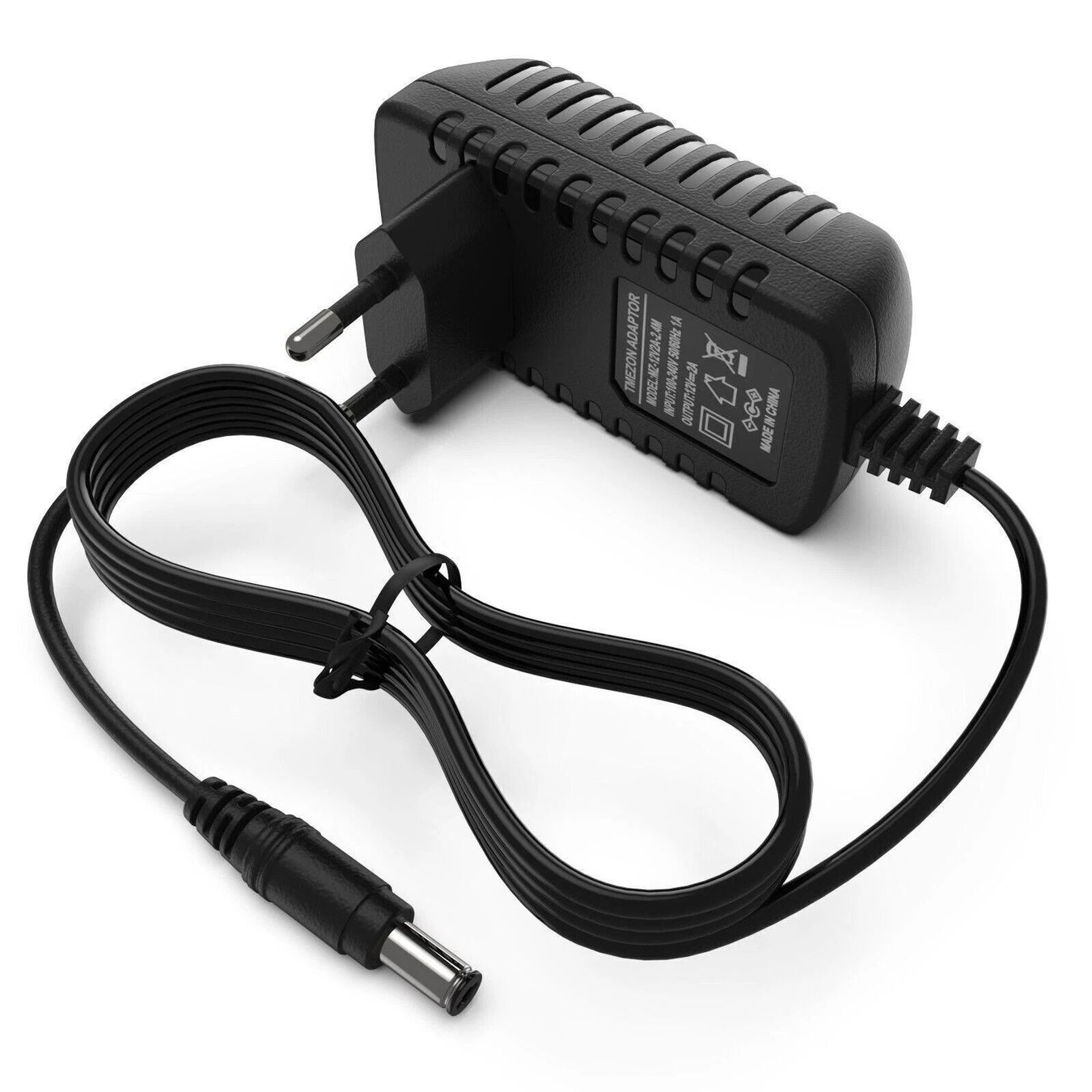 Caricatori & Batterie: 12V 2A AC/DC 24W Transformator Power Adapter Ladegerät – Nuovo (secondo la descrizione) da Kirchdorf AG venduto da Apost008 1