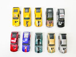 Mustang Mach 1 Hot Wheels Sammlung 10 Autos