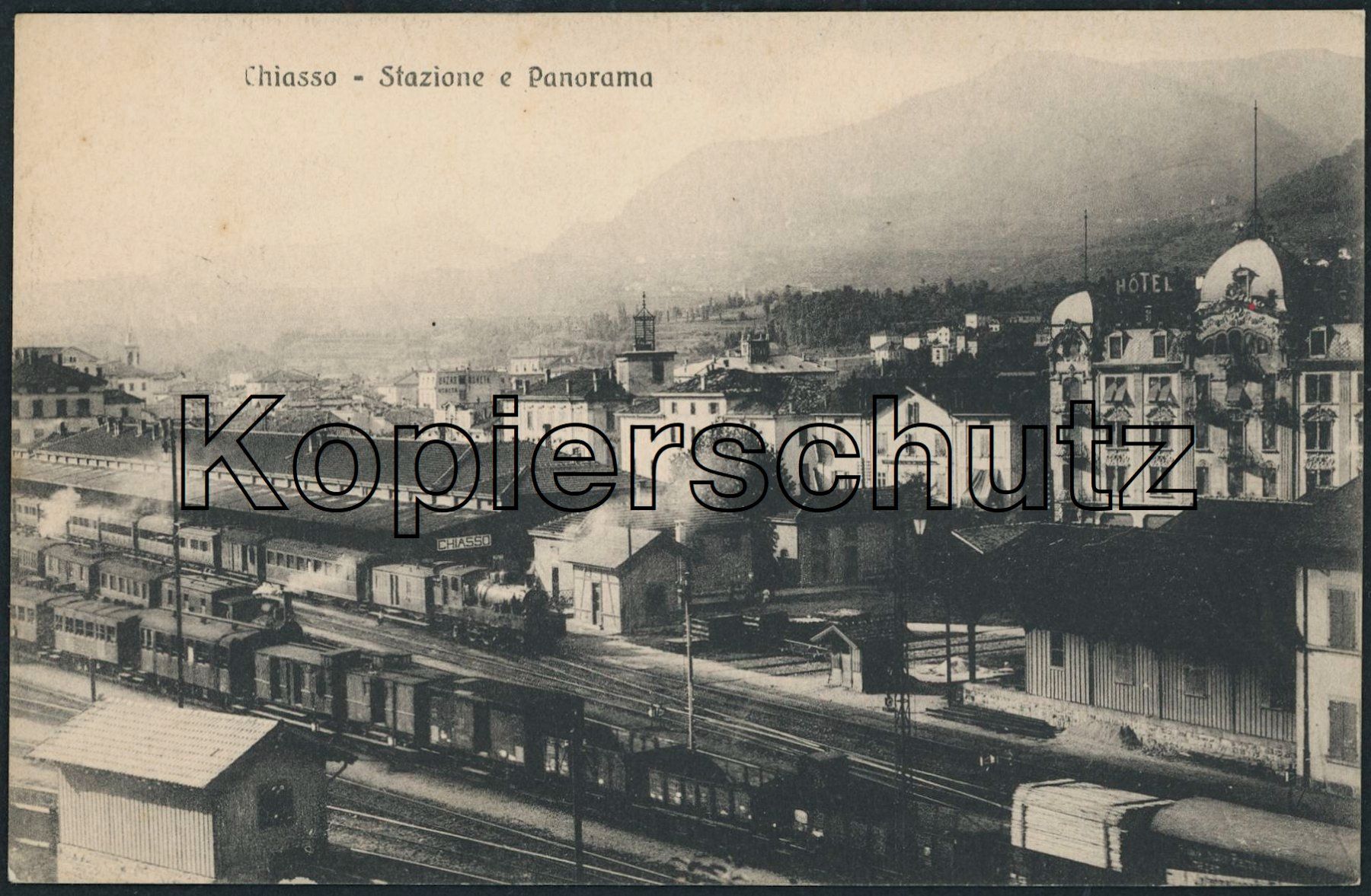 Ansichtskarten: TI Chiasso - Bahnhof - Bahn – Neu (gemäss Beschreibung) aus Schindellegi von masutka7