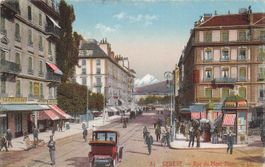 Genf (GE) Rue du Mont-Blanc Oldtimer