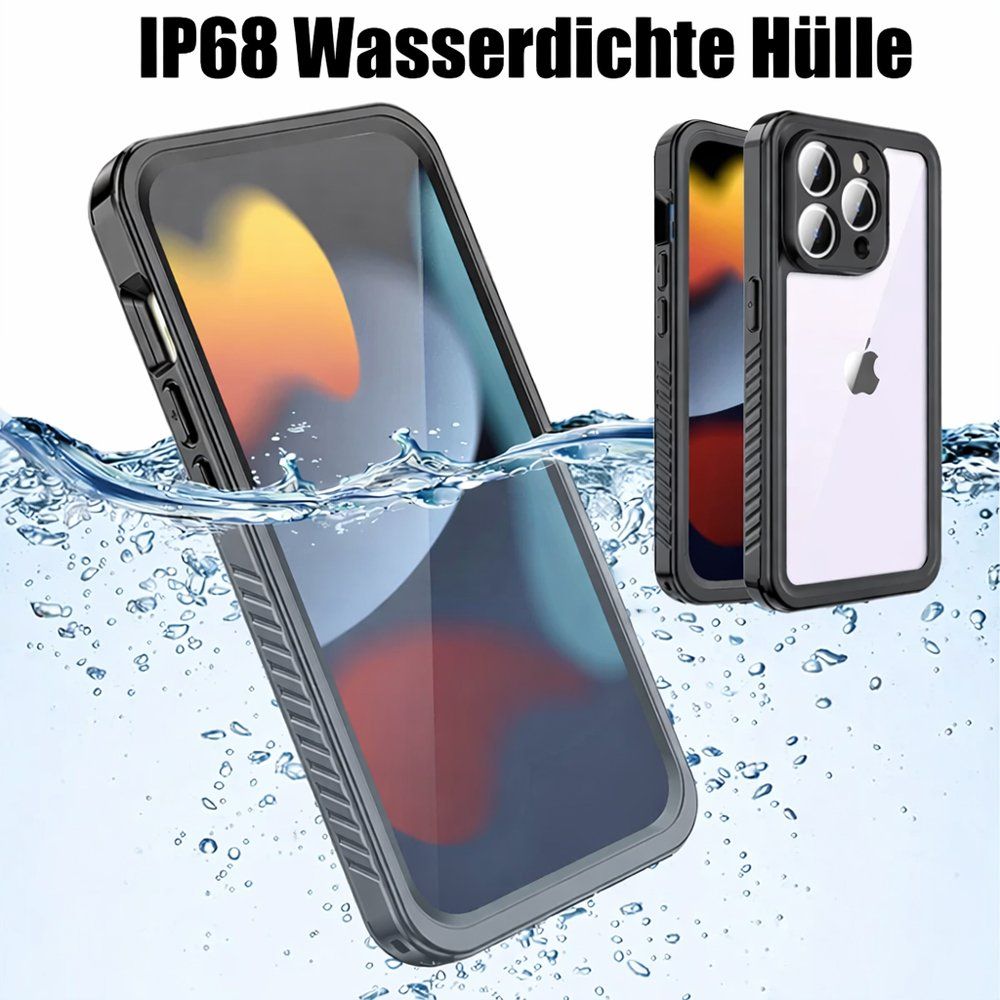 Apple Cover & Protezioni schermo: iPhone 13 Pro Wasserfest Hülle Panzerglas 360 – Nuovo e nell'imballaggio originale da Chiasso venduto da online.shop 3