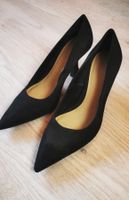 Schwarze elegante Pumps Absatzschuhe High Heels 8cm - Gr. 39