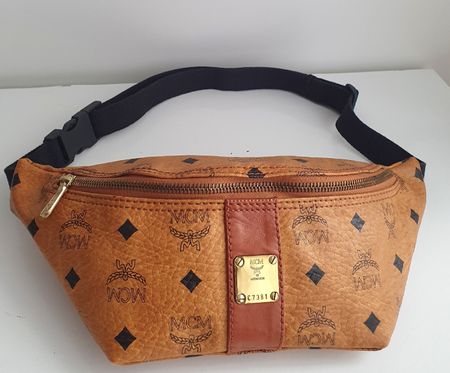 MCM  Bauchtasche Vintage Heritage Cognac Canvas 