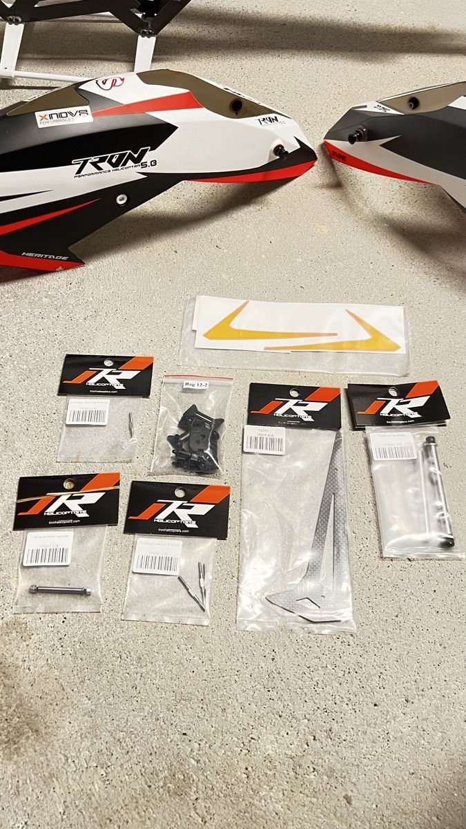 RC Modellbau: Tron 5.8 HERITAGE weiss/orange – Gebraucht aus Safenwil von Tinus84 7