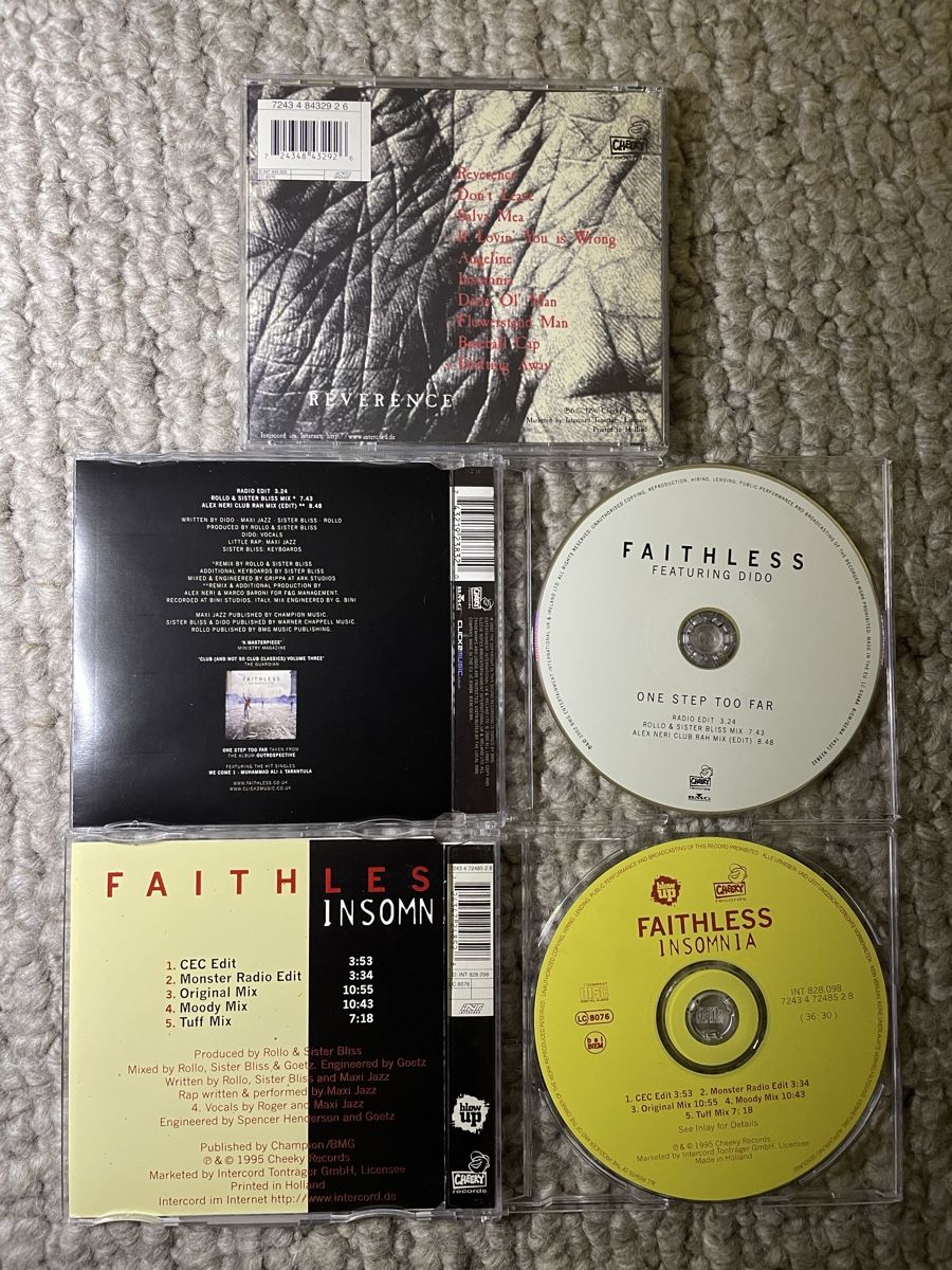 CD: 3x Faithless – Usato da Reinach AG venduto da trigger7811 1