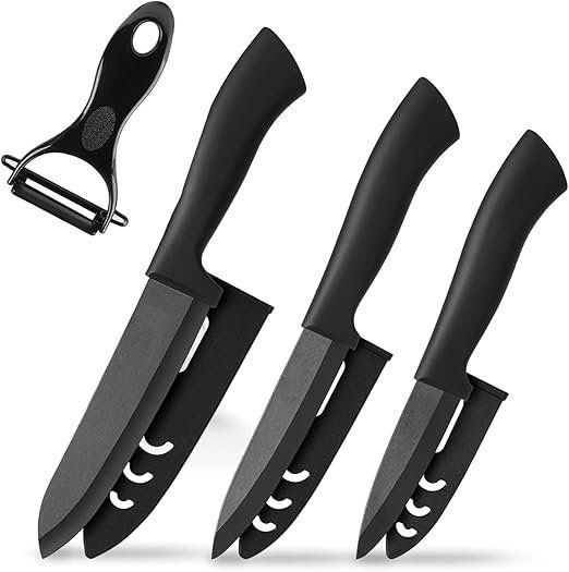 Coltelli: Keramikmesser Set, Scharf 4er Pack Messerset – Nuovo e nell'imballaggio originale da Oberentfelden venduto da abz_l7vm