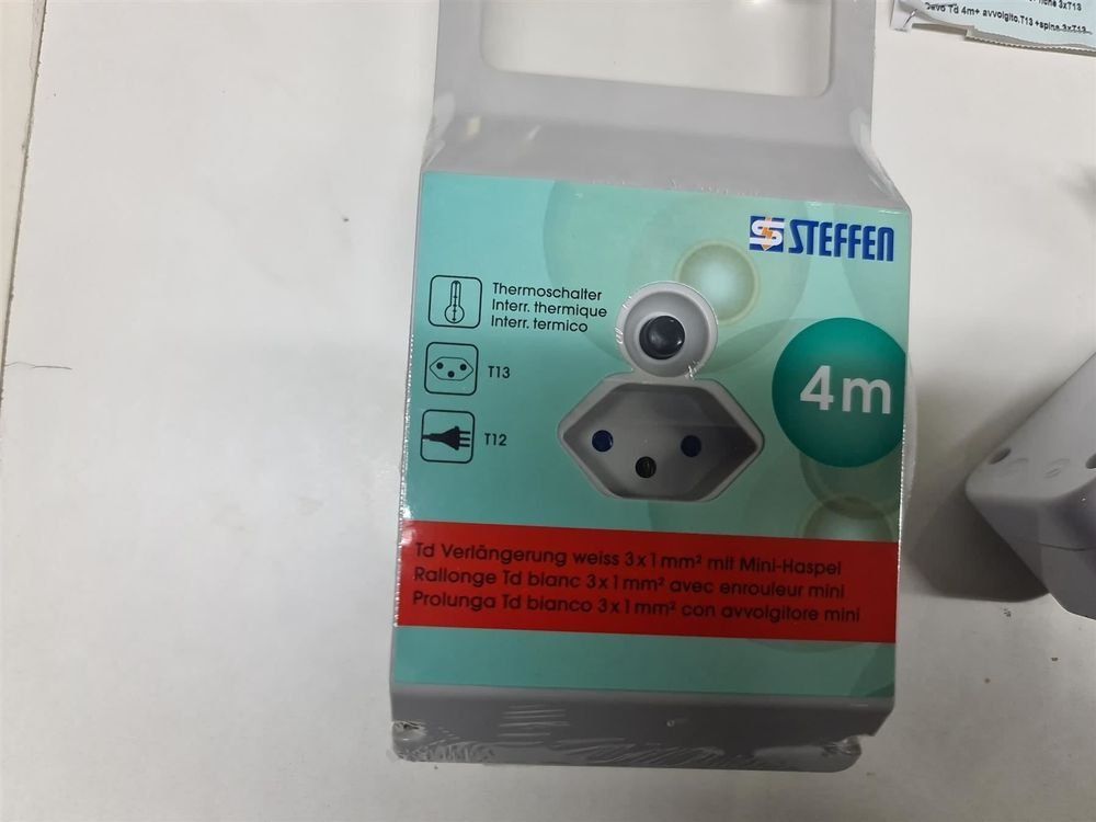 Spine: Mini Haspel 4m Kabel+ Stecker 3xT13 ab 1.- – Nuovo e nell'imballaggio originale da KRINAU venduto da Mio_Liqstyle 2