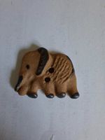 Kunststoff Knopf Elefant